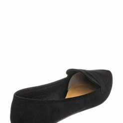 Bamboo New Diary42 Pointed Toe Penny Loafer - Womens Flat Slip On Oxford Moccasins