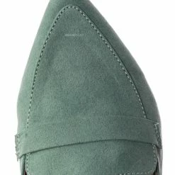 Bamboo New Diary55 Pointed Toe Flat Mule - Women Slide In Backless Loafer W Parallel Band