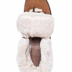 Bamboo Edison05 Shearling Military Combat Bootie -Faux Fur Collar Lace Up Lug Sole Shoe New