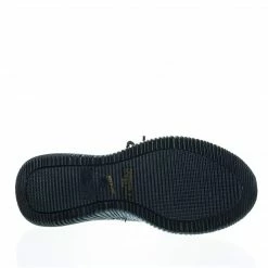 Bamboo New Forward03 Snakeskin Embossed Prints, Lace Up Sneaker W Ribbed Outsole