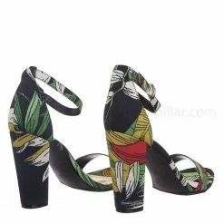Bamboo New Frenzy92 Block High Heel Dress Sandal W Thick Ankle Strap