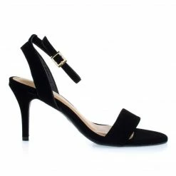 Bamboo New Harleen55 Classic High Heel Sandal W Ankle Wrap Straps And Single Band