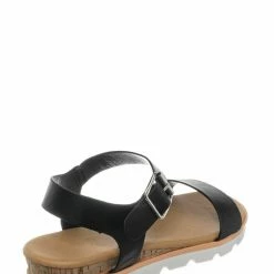 Bamboo New Hotspot12 Lightweight Molded Comfort Flat Sandal - Pillow Padded Contour Cork