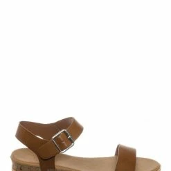 Bamboo New Hotspot12 Lightweight Molded Comfort Flat Sandal - Pillow Padded Contour Cork