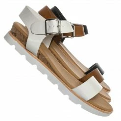 Bamboo New Hotspot12 Lightweight Molded Comfort Flat Sandal - Pillow Padded Contour Cork