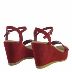 Bamboo New Luxy08 Lightweight Comfort Low Wedge Platform Open Toe Dress Sandal