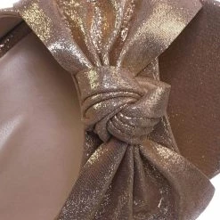 Bamboo Mania18 Chunky Block Heel Dress Sandal - Women Bow Adjustable Ankle Strap Shoes