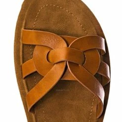 Bamboo Marmie32 Ankle Strap Flexible Sandal - Women Quarter Strap Woven Yoga Huarache