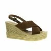 Bamboo Minni04 Plastic Faux Intimation Espadrille Platform Sandal W Sling Back