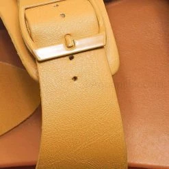 Bamboo Mission72 Flexible Molded Footbed Slides - Women Double Buckle Yoga Slippers New