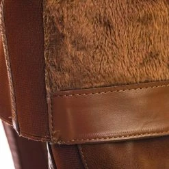 Bamboo Montage77 Knee High Riding Boots W Faux Fur Inner Lining & Stretch Elastic New