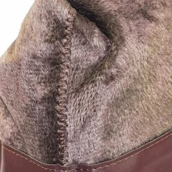 Bamboo Montage77 Knee High Riding Boots W Faux Fur Inner Lining & Stretch Elastic New