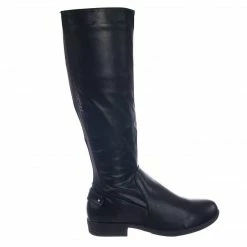 Bamboo Montage77 Knee High Riding Boots W Faux Fur Inner Lining & Stretch Elastic New