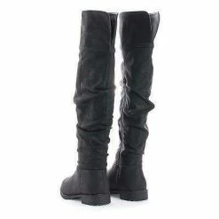 Monterey06 By Bamboo, Over Knee Slouchy Round Toe Riding Boots