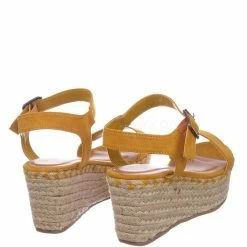 Bamboo Motion02 Espadrile Platform Wedge Sandal - Women Jute Braided Flatform Open Toe New