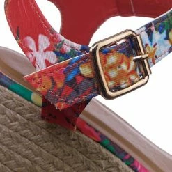 Bamboo Motion02 Espadrile Platform Wedge Sandal - Women Jute Braided Flatform Open Toe New