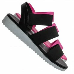 Bamboo Pansy25 White EVA Flatform Contour Elastic Sandal - Women White Foam Platform New