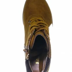 Bamboo Pilate09 Block Heel Combat Bootie - Lug Sole Lace Up Goth Victorian Ankle Boots