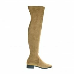 Bamboo Play04 Over-The-Knee Thigh High Boots W Low Block Heel & Inner Zipper New