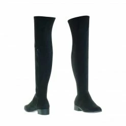 Bamboo Play04 Over-The-Knee Thigh High Boots W Low Block Heel & Inner Zipper New