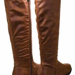 Bamboo Primetime37 Women Vintage Knee High Riding Boots