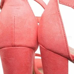 Bamboo Rampage04s Chunky Block Heel Dress Sandal W Ankle Strap, Solid & Print