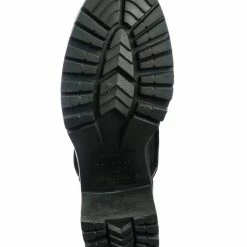 Bamboo New Regal01 Faux Fur Lined Combat Booties - Womens Laced Up Chunky Block Heels