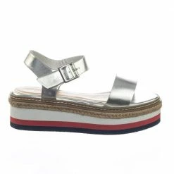 Bamboo Retreat04 Light Weight Foam Platform Flatform Espadirlle Jute Layer Color Block New