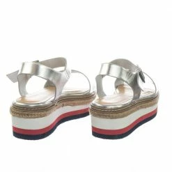 Bamboo Retreat04 Light Weight Foam Platform Flatform Espadirlle Jute Layer Color Block New