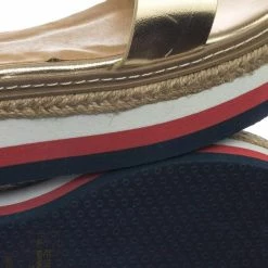 Bamboo Retreat04 Light Weight Foam Platform Flatform Espadirlle Jute Layer Color Block New