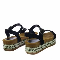 Bamboo Riri08 Comfort Padded Espadrille Rope Flatform Platform Sandal