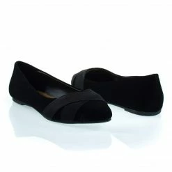 New Sequel75M By Bamboo, Pointy Toe Flat Pump W Matching Straps