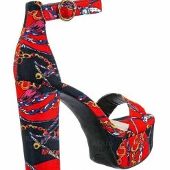 Bamboo New Shocking23 Festive Chunky Block Heel Sandal -Women Open Toe Dressy Platform Shoe