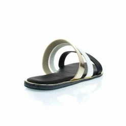 Bamboo Stardust51 Comfortable Padded Flat Gladiator Sandal W Multi Colored Block New