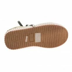 New Stealthy01M By Bamboo, Classic Round Toe Lace Up Flats With Platform Ribbed Tooling Sneaker