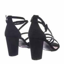 Bamboo New Striking32 Chunky Block High Heel Strappy Sandal - Women Gladiator Open Toe