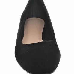 Bamboo New Sweep01 Square Toe Ballet Flats - Womens Solid & Cheetah Ballerina Padded Shoes