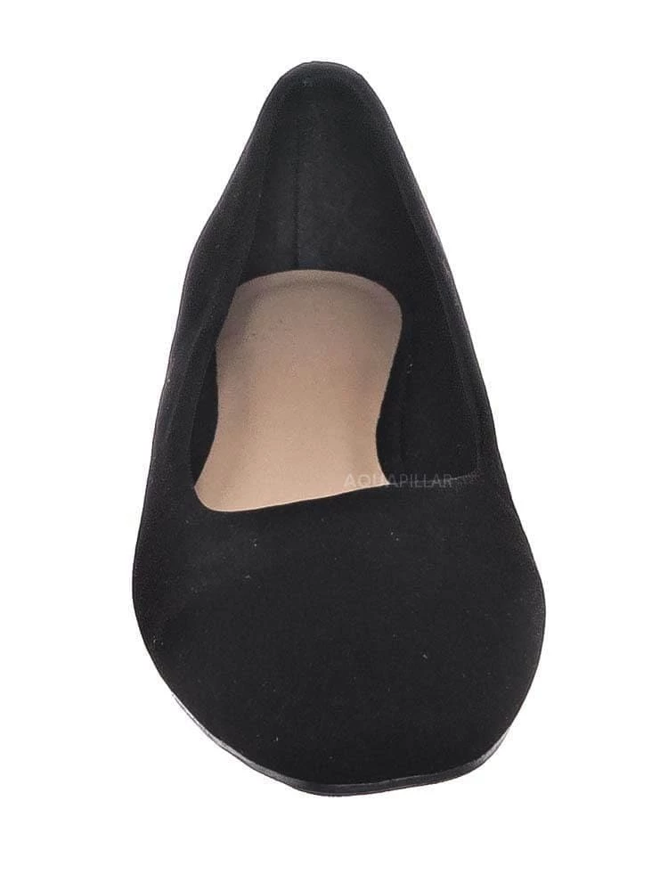 Bamboo New Sweep01 Square Toe Ballet Flats - Womens Solid & Cheetah Ballerina Padded Shoes