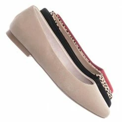 Bamboo New Sweep01 Square Toe Ballet Flats - Womens Solid & Cheetah Ballerina Padded Shoes