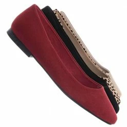 Bamboo New Sweep01 Square Toe Ballet Flats - Womens Solid & Cheetah Ballerina Padded Shoes