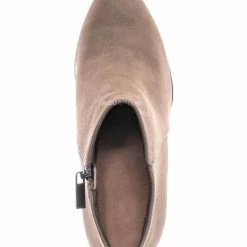 Bamboo Sword24 Classic Chunky Stack Heel Bootie - Minimal Dress Ankle Boots New