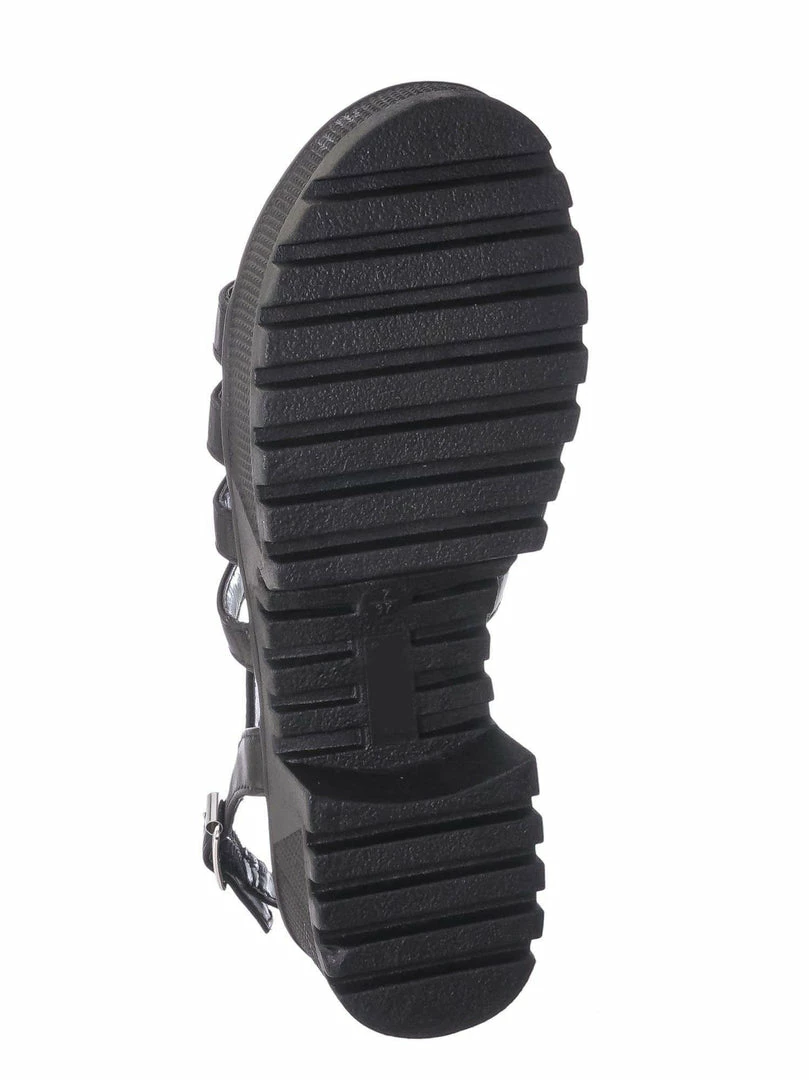 Bamboo Tough10 Cage Flatform Heel Clog Sandal - Womens Gladiator Strap Open Toe Shoe New