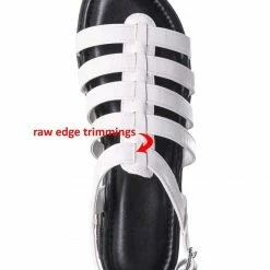 Bamboo Tough10 Cage Flatform Heel Clog Sandal - Womens Gladiator Strap Open Toe Shoe New