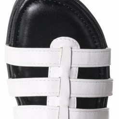 Bamboo Tough10 Cage Flatform Heel Clog Sandal - Womens Gladiator Strap Open Toe Shoe New