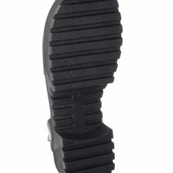 Bamboo New Tough11 Clog Flatform Heel Sandals - Womens Fashion Double Strap Open Toe Shoe