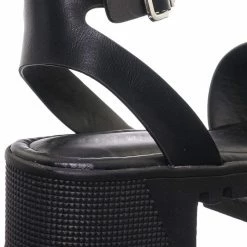 Bamboo New Tough11 Clog Flatform Heel Sandals - Womens Fashion Double Strap Open Toe Shoe