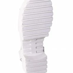 Bamboo New Tough11 Clog Flatform Heel Sandals - Womens Fashion Double Strap Open Toe Shoe