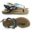 Bamboo Tundra59 Comfortable Padded Flat Sandal W Tribal Inspired Beads & Rhinestone New