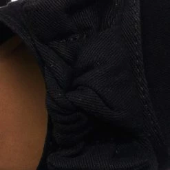 Bamboo New Twins03 Platform Wedge Linen Sandal - Women Bow Ankle Strap Summer Shoe