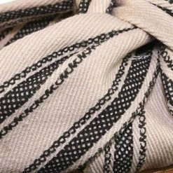 Bamboo New Upbeat10 Slide In Slippers W Knotted Sandal - Women's Floral Stripe Linen Shoes